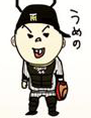 梅野_似顔絵