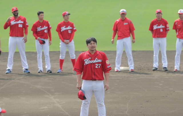 広島カープ沖縄キャンプ打ち上げ