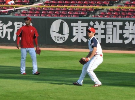 カープ船越涼太外野手挑戦2