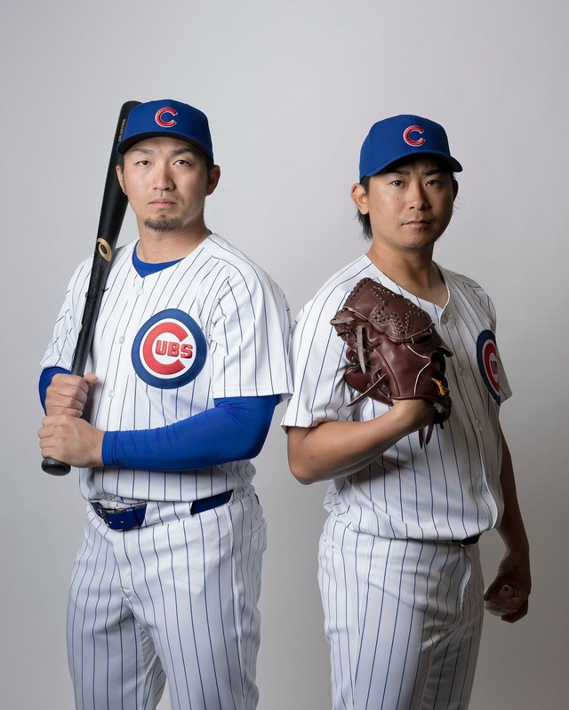 鈴木誠也今永昇太ツーショット