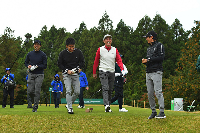 新井さん武井壮チャリティーゴルフ (1)