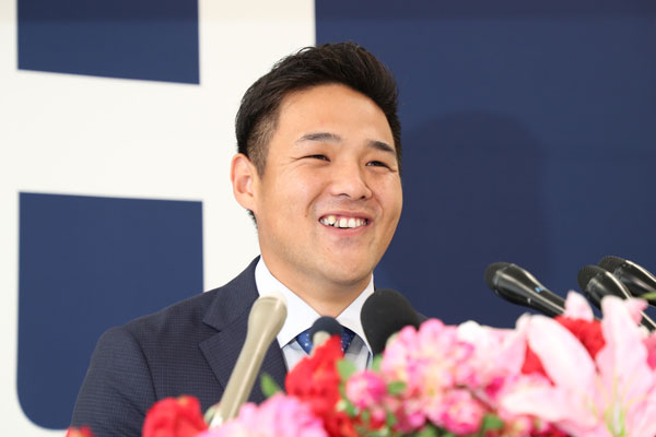 三好匠広島カープ入団会見