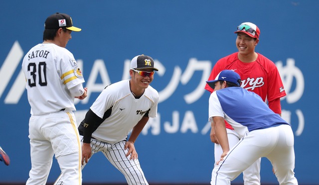 カープ石原貴×阪神西2回4K完全投球＆盗塁阻止