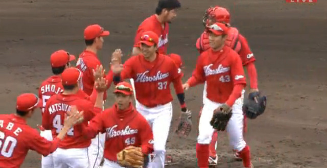 広島日ハムオープン戦_12