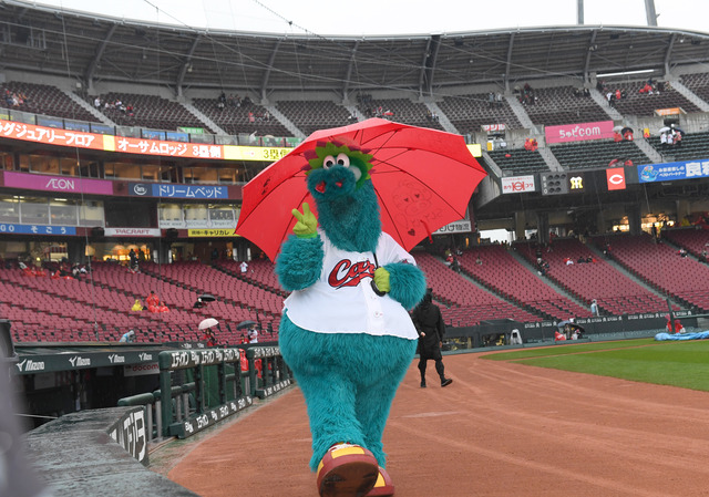 カープvs阪神は雨天中止