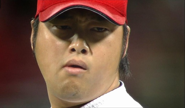 中崎ガン飛ばし