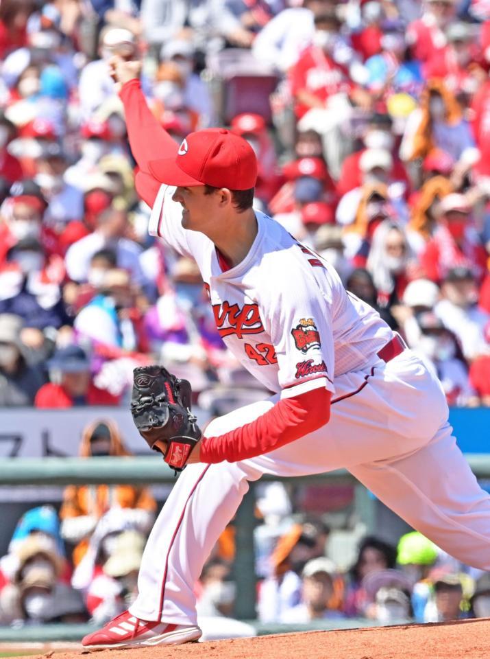 カープ アンダーソン 5回まで完全投球 広島東洋カープアンテナ