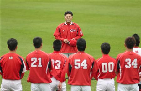 緒方監督_説教