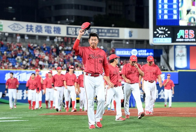 カープと阪神、7.5ゲーム差。新井監督は益田＆森浦＆アンダーソンら中継ぎ陣に「収穫ありました」【監督談話】