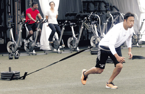 黒田ロス自主トレ