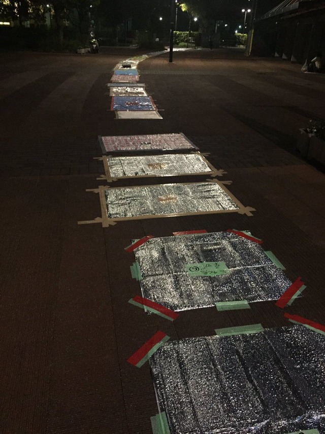 広島カープ場所取りシート撤去_02