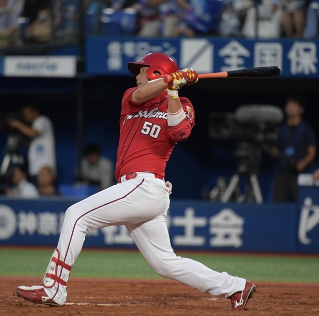 カープ高橋大樹プロ初ホームラン