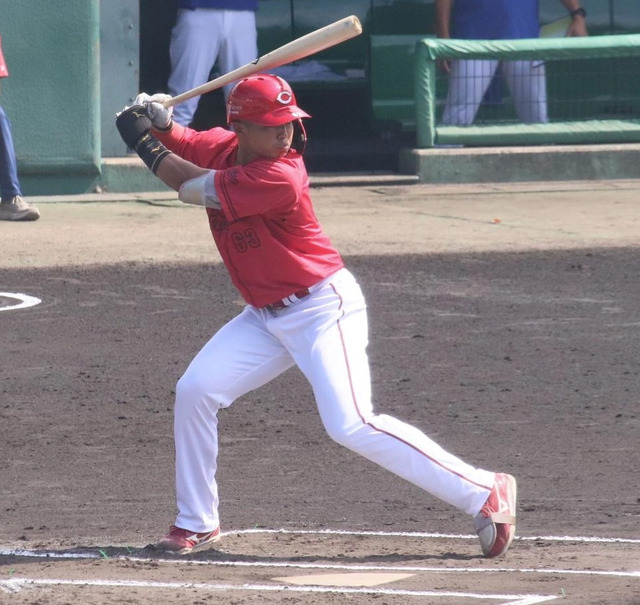 内田湘大ノーステップ打法