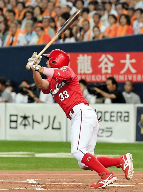 菊池涼介同点打