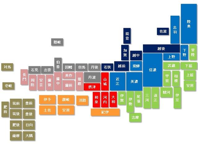 都道府県戦国時代
