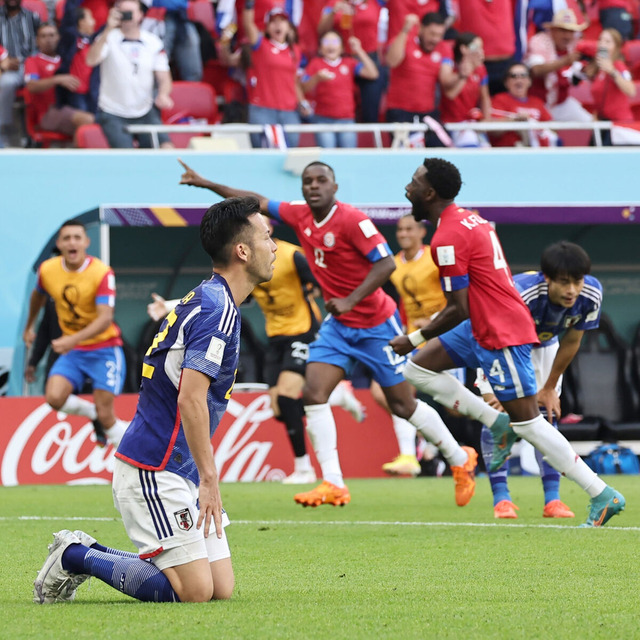【W杯】日本がコスタリカに痛恨の敗戦←敗因はなに？