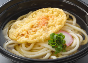 カープうどん(天ぷら)