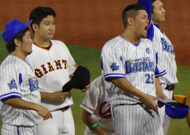 筒香菊池カンチョー