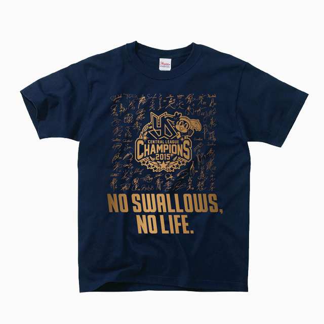 ヤクルト2015優勝Tシャツ