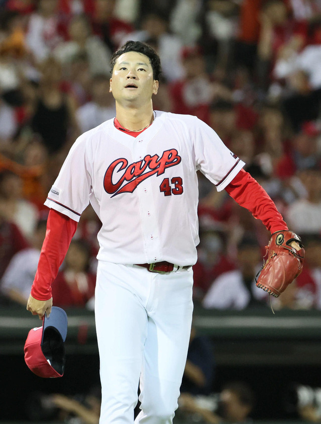 【緊急】カープ島内、直近3戦2被弾7失点の大炎上。新井監督「島内への信頼は変わらない」【監督談話】