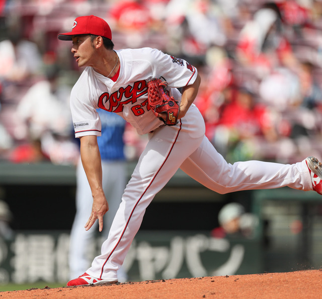 カープ中村祐太6回2失点でQS達成
