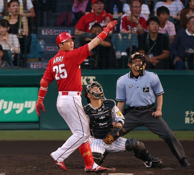 新井さん8号HR