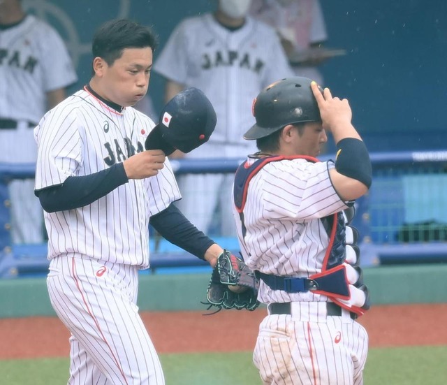 カープ栗林、侍ジャパンでプロ初勝利