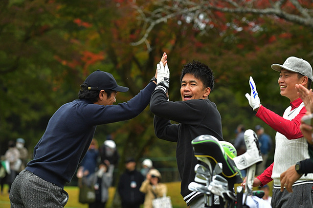 新井さん武井壮チャリティーゴルフ (2)