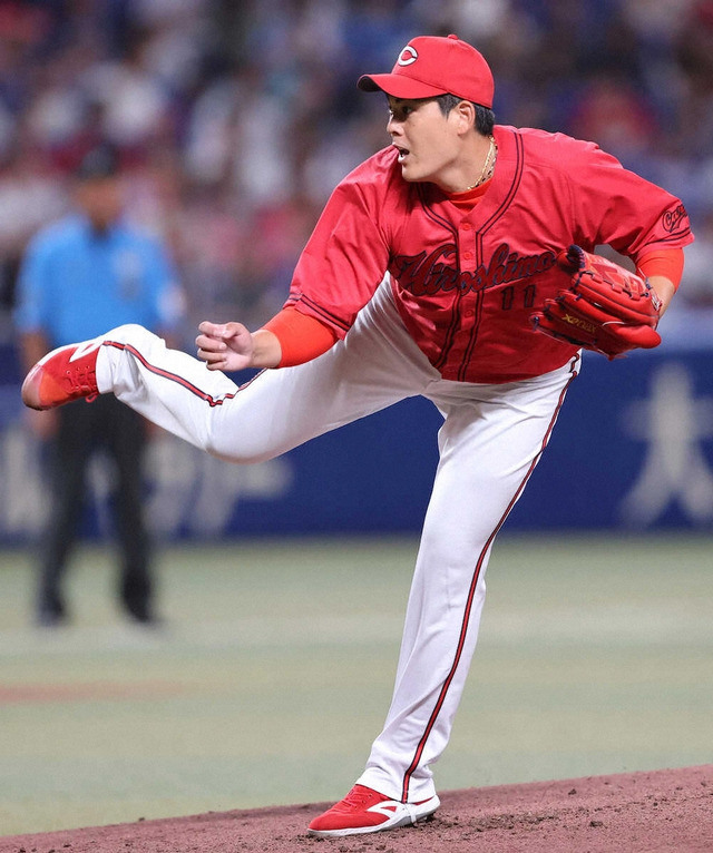 カープ九里亜蓮をDeNAが調査。FA宣言なら獲得