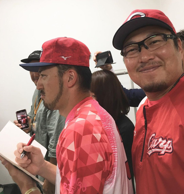 カープ松山竜平と菊池涼介のOPSがほぼ同じだという事実