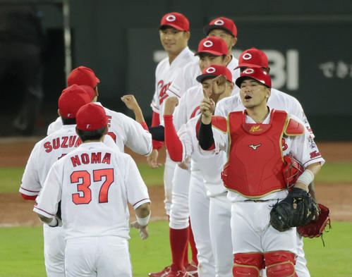 緒方孝市_広島らしい戦いぶりで1勝_自信持って