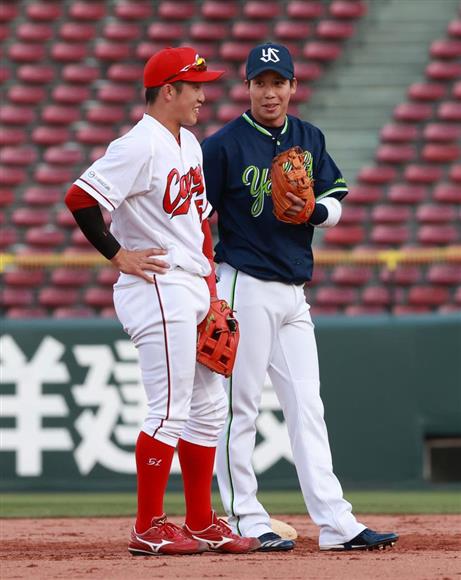 カープ小園にヤクルト山田哲人から助言「スイングを変えた方がいい」