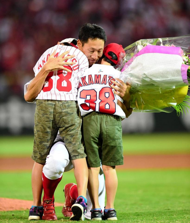 カープ赤松真人引退セレモニー