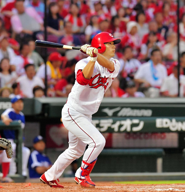 カープ岡田3打点