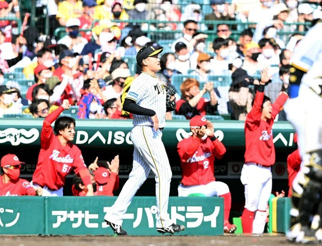 阪神秋山は『カープキラー』←何度も当てすぎて攻略法が確立