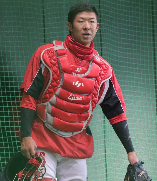 カープ白濱裕太さん、プロ17年目にして捕手の大黒柱へ