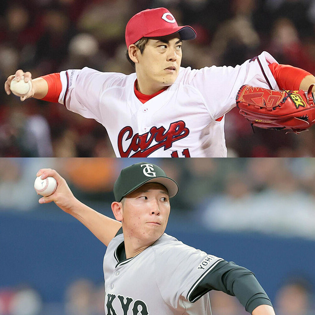 【カープ実況】九里亜蓮vs戸郷翔征(リベンジマッチ)