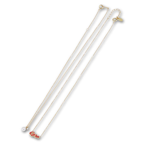 カープ×4℃ シルバーネックレスセット(パールロゴ) (1)
