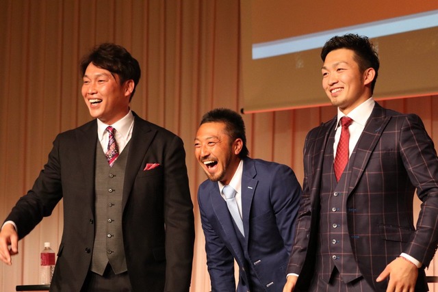 新井貴浩菊池涼介鈴木誠也ディナーショー_01