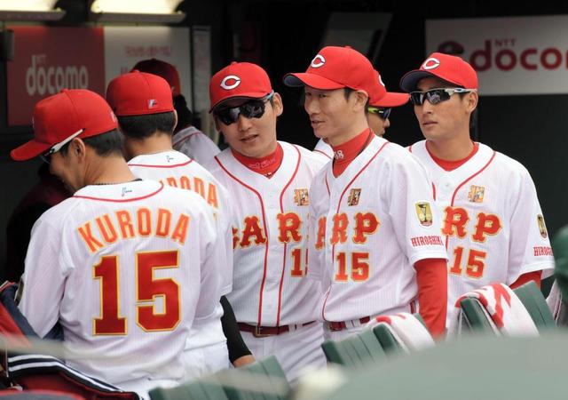 カープ赤松セレモニー