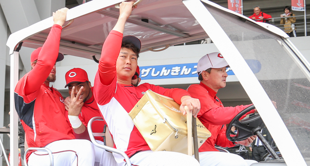 カープ黒田新井さんリベンジ