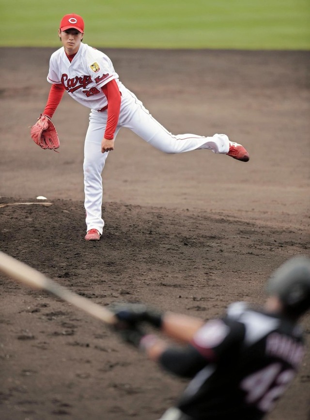 広島カープ床田寛樹ロッテ練習試合