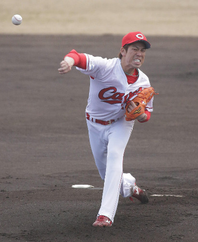 マエケン_オープン戦_オリックス