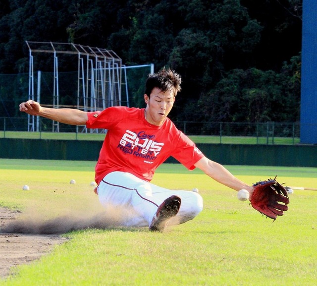 カープ薮田フォーム修正