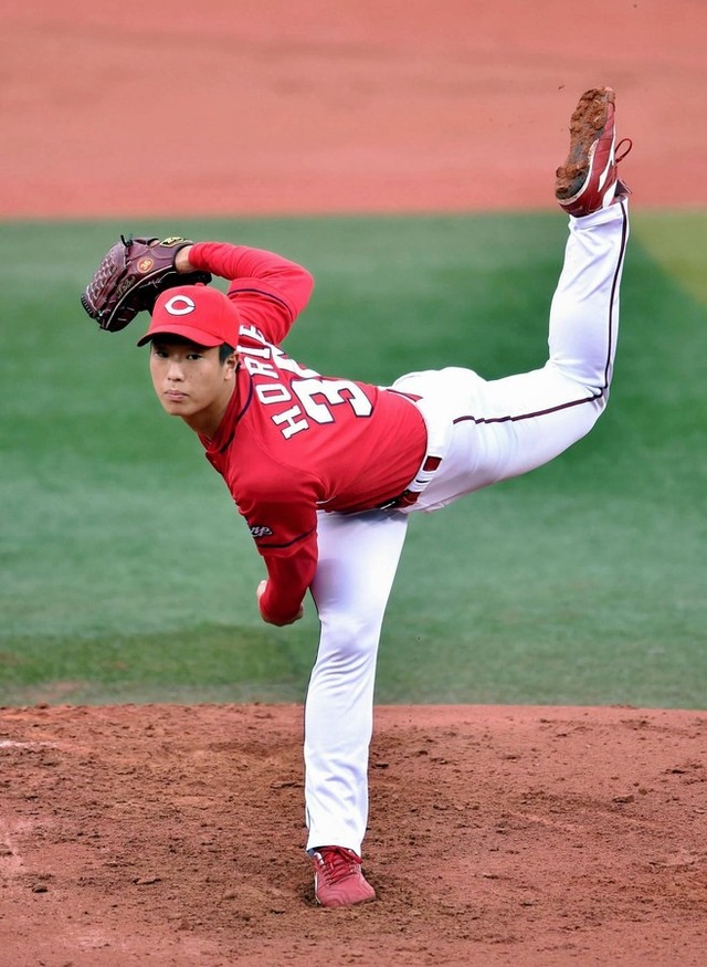 カープ塹江プロ初先発