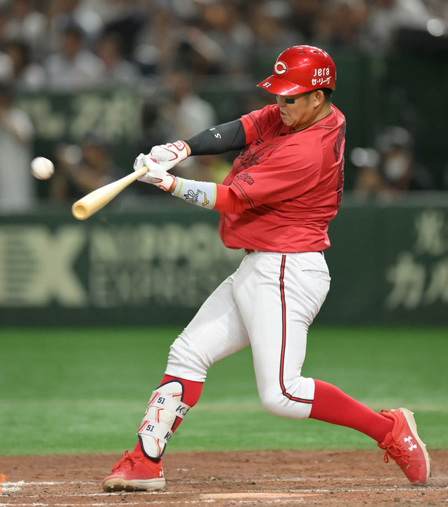カープ小園海斗、2号2ランホームラン！巨人グリフィンから先制弾！！
