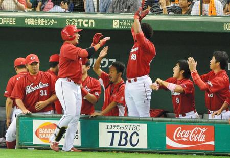 3番松山竜平大当たり