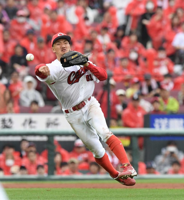 カープ矢野雅哉、盗塁王を目指す