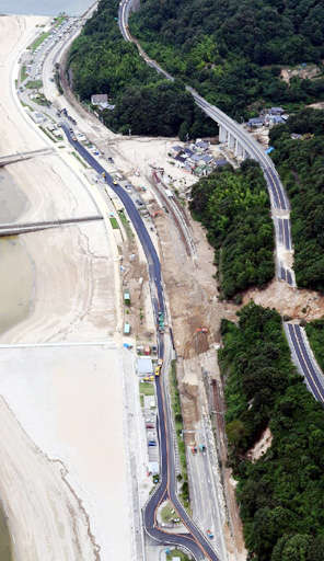 広島県国道31号線迂回路