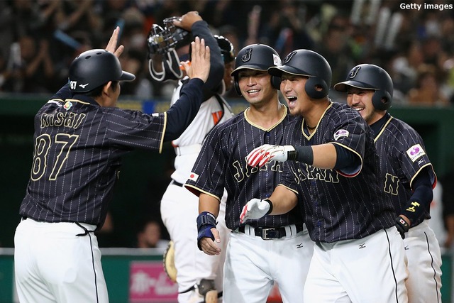 WBC中田翔菊池涼介青木